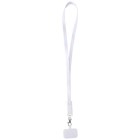 Lanyard per smartphone in plastica riciclata con cavo integrato per la sincronizzazione dati e la ricarica rapida 5 in 1 da 65 W Franz FullGadgets.com