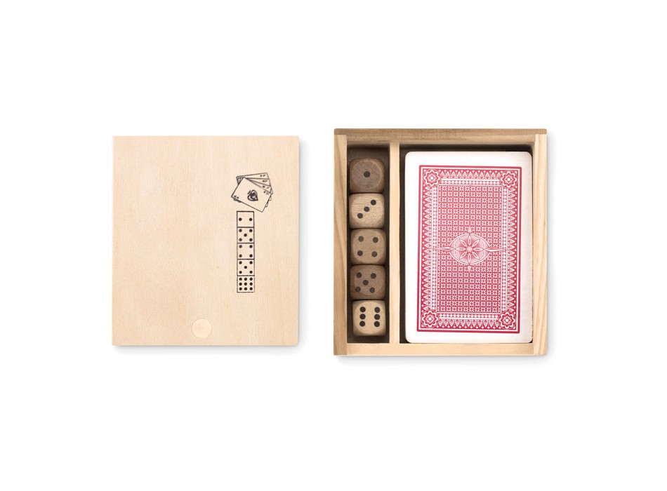 LAS VEGAS - Set gioco carte e dadi FullGadgets.com