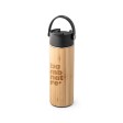 LAVER. Borraccia termica in bambù, PP e acciaio inox 440 mL FullGadgets.com
