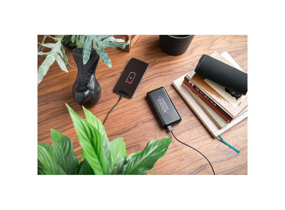 LEAKEY 20. Power bank 20'000 mAh in ABS riciclato (100% rABS) FullGadgets.com