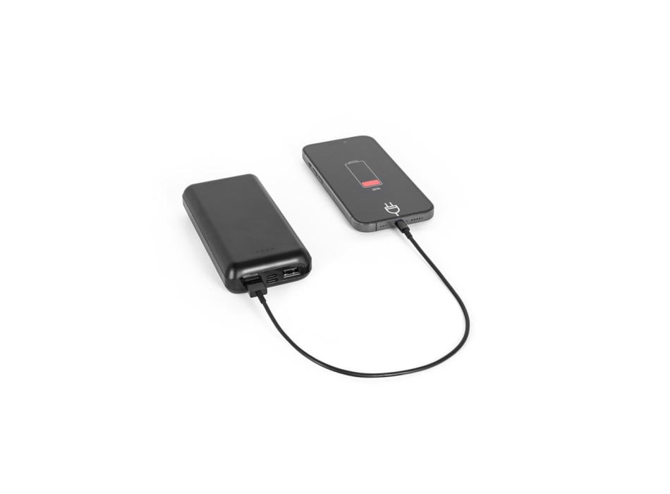 LEAKEY 20. Power bank 20'000 mAh in ABS riciclato (100% rABS) FullGadgets.com