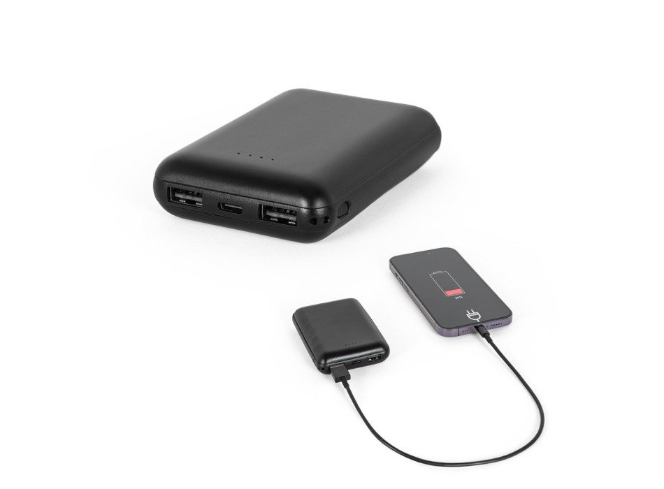 LEAKEY 8. Power bank 8'000 mAh in ABS riciclato (100% rABS) FullGadgets.com