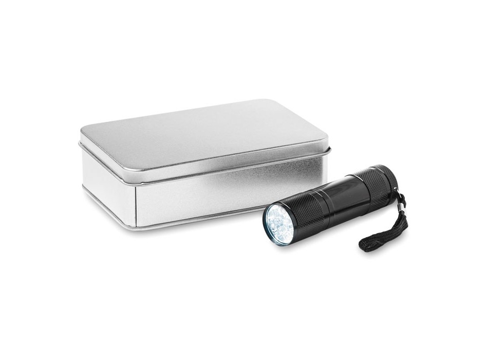 LED PLUS - Torcia LED confezione latta FullGadgets.com