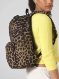 Leopard Print Backpack