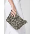 Leopard Print Canvas Accessory Bag FullGadgets.com