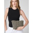 Leopard Print Canvas Accessory Bag FullGadgets.com