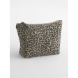 Leopard Print Canvas Accessory Bag FullGadgets.com