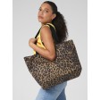 Leopard Print Carryall Tote Bag FullGadgets.com