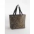 Leopard Print Carryall Tote Bag
