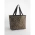 Leopard Print Carryall Tote Bag
