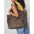 Leopard Print Carryall Tote Bag FullGadgets.com