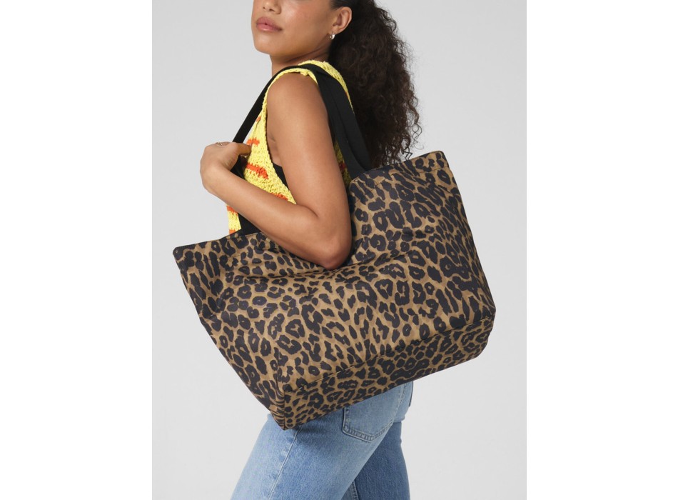 Leopard Print Carryall Tote Bag FullGadgets.com
