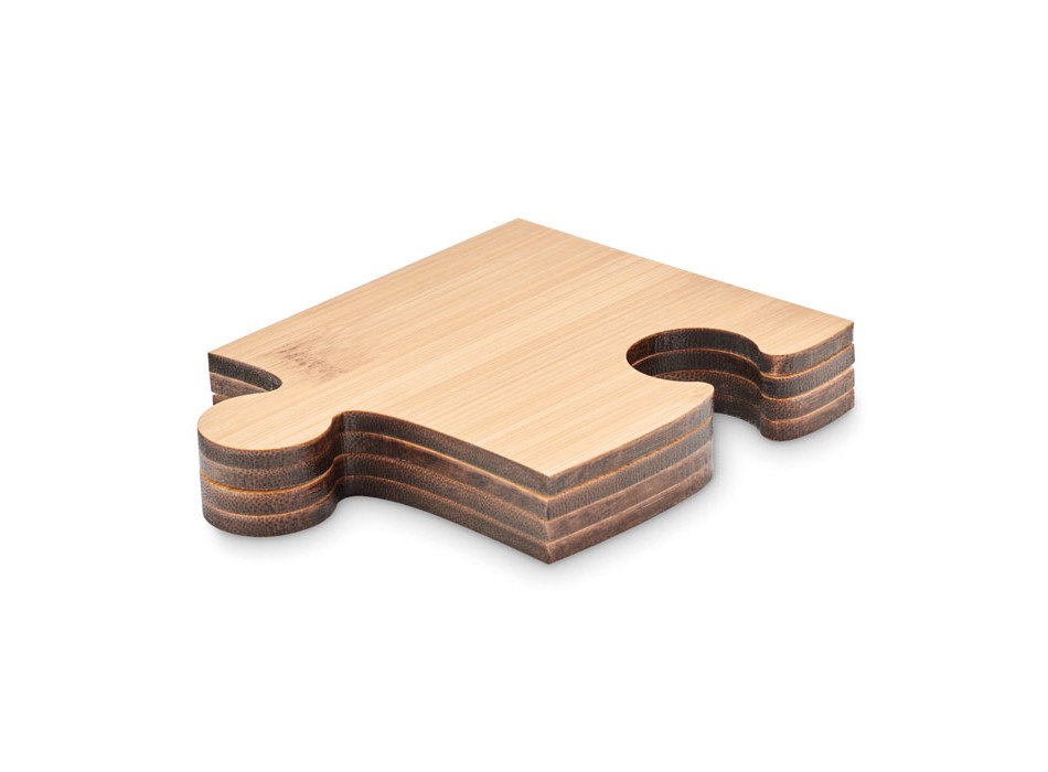 LEPY - Set di 4 sottobicchieri puzzle FullGadgets.com