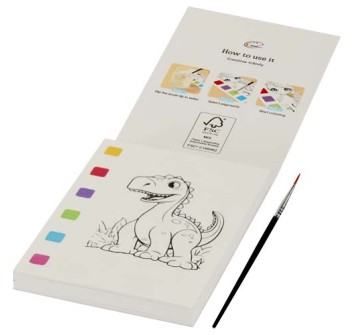Libro da colorare e set di pennarelli acquerellabili Quell FullGadgets.com