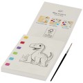 Libro da colorare e set di pennarelli acquerellabili Quell