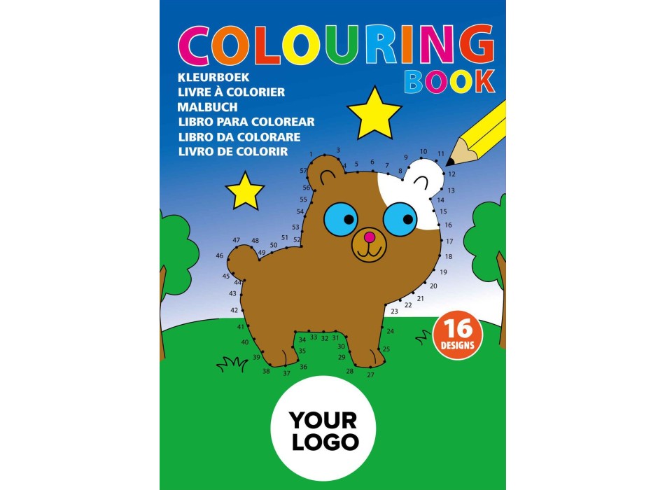 Libro da colorare per bambini Constanze FullGadgets.com