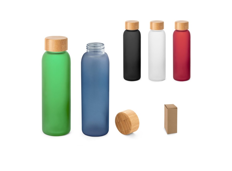 LILLARD GLASS. Bottiglia in vetro satinato da 520 ml FullGadgets.com