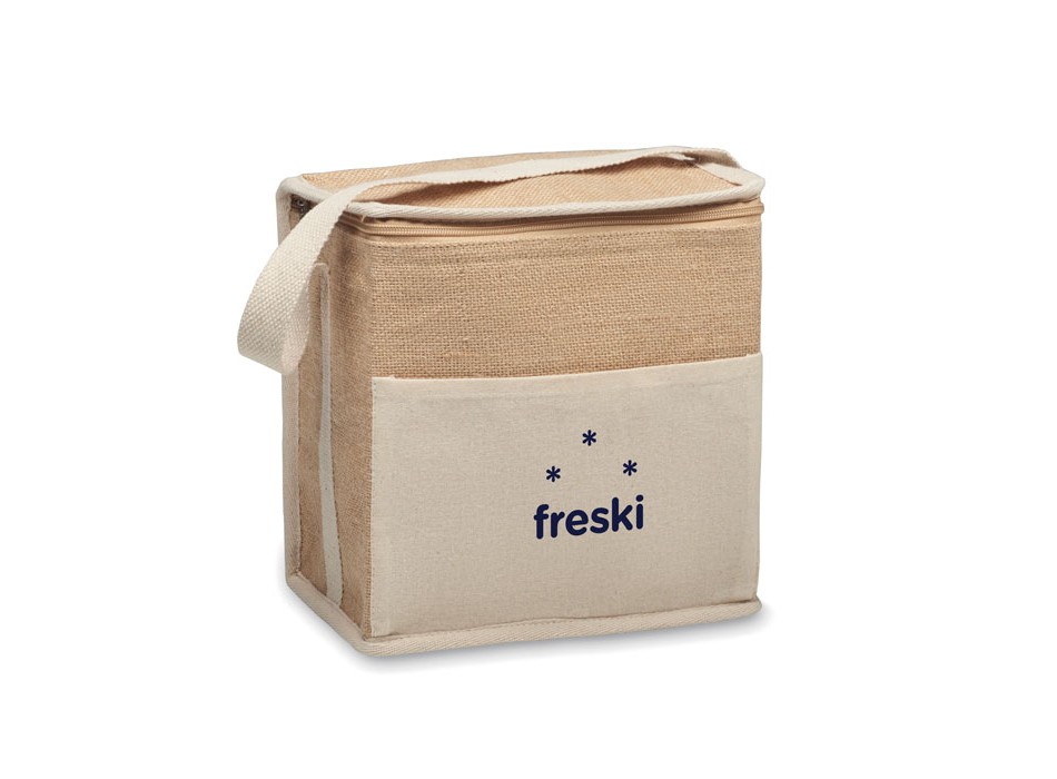 LONA - Borsa termica in iuta e tela 3L FullGadgets.com