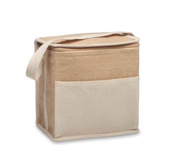 LONA - Borsa termica in iuta e tela 3L FullGadgets.com