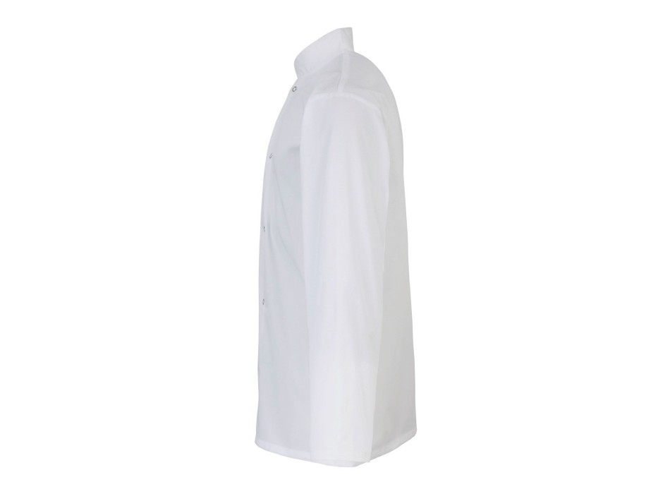 Long Sleeve Press Stud Chef''s Jacket FullGadgets.com