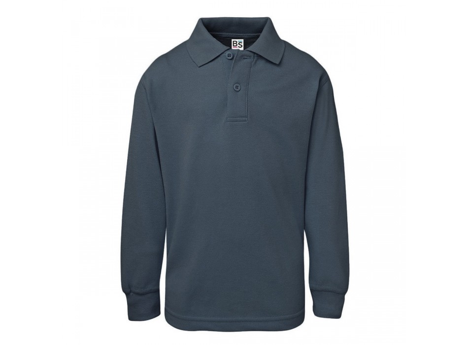 LS kids Polo with cuffs 100%C FullGadgets.com