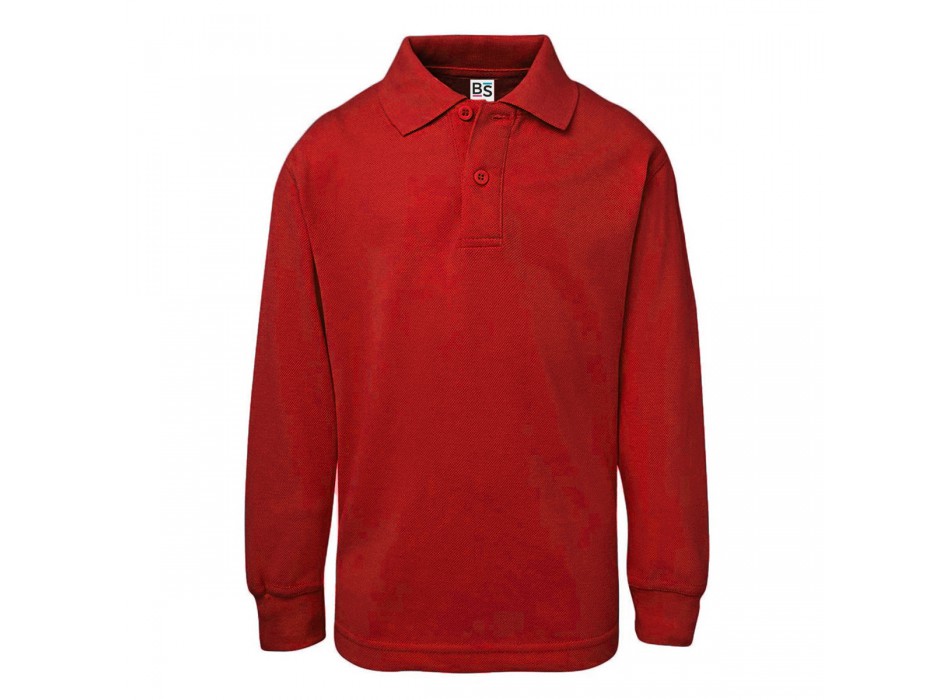 LS kids Polo with cuffs 100%C FullGadgets.com
