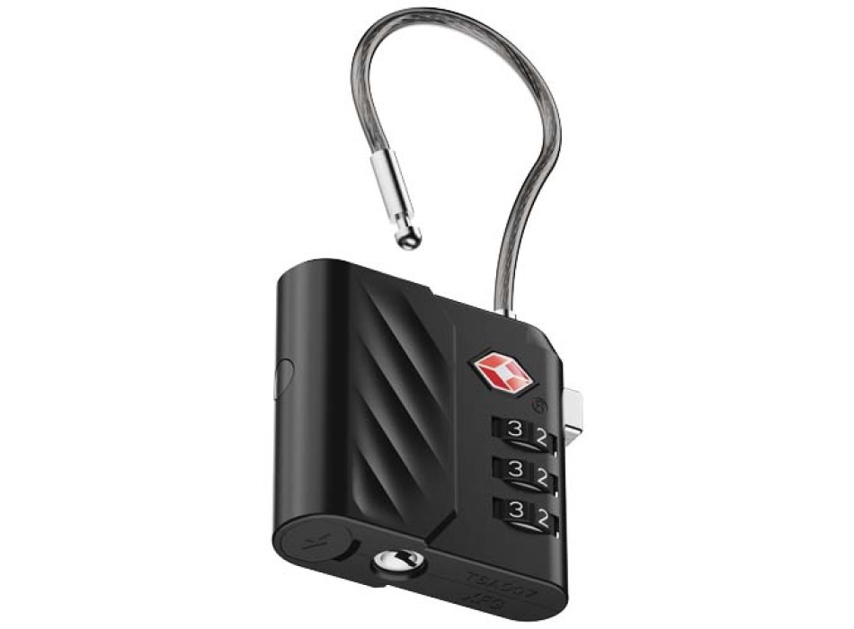 Lucchetto a combinazione Xtorm Lock Tag TSA con localizzatore FullGadgets.com
