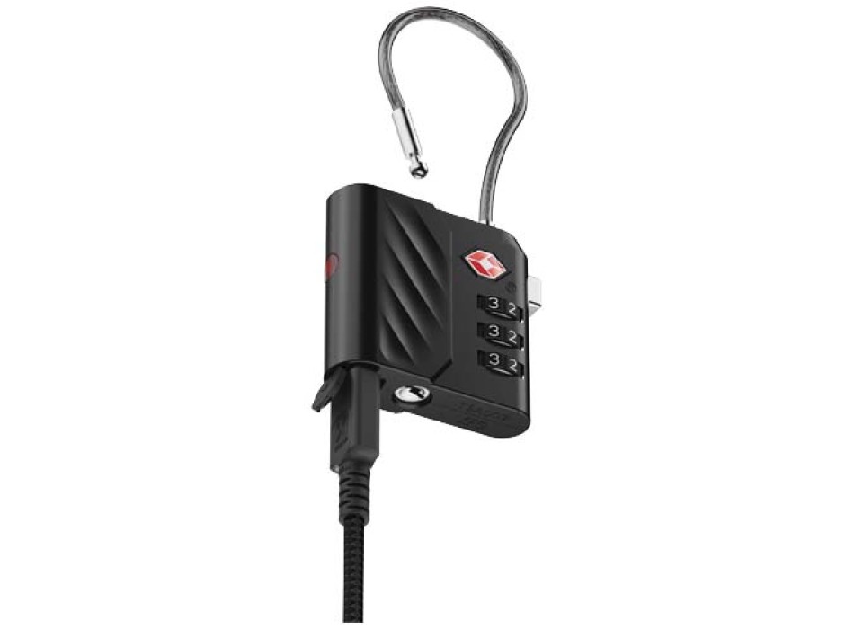 Lucchetto a combinazione Xtorm Lock Tag TSA con localizzatore FullGadgets.com