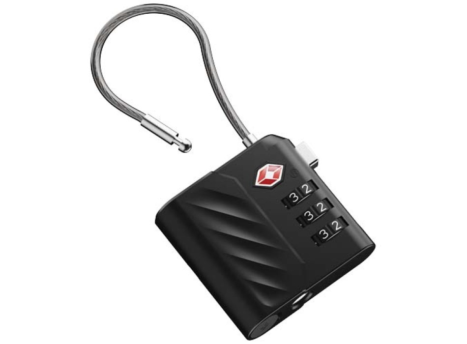 Lucchetto a combinazione Xtorm Lock Tag TSA con localizzatore FullGadgets.com
