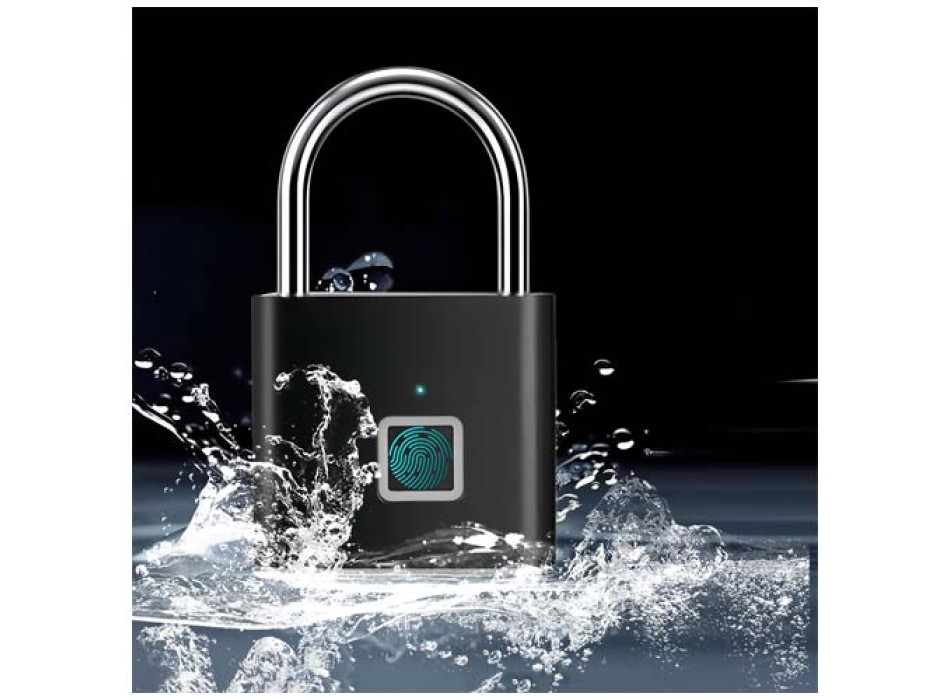 Lucchetto smart con apertura tramite impronta digitale SCX.design T11 FullGadgets.com