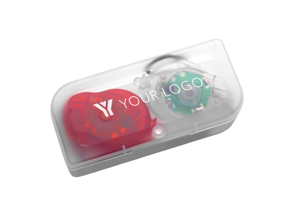 Luce di sicurezza da bicicletta, in ABS Amira FullGadgets.com