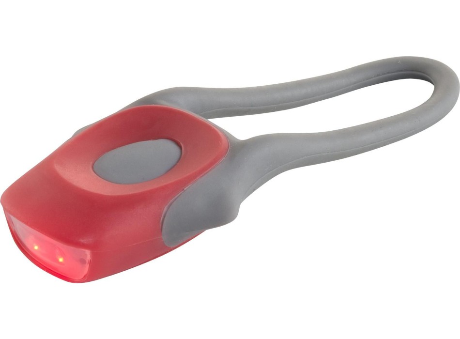 Luce di sicurezza da bicicletta in plastica e silicone Abigail FullGadgets.com