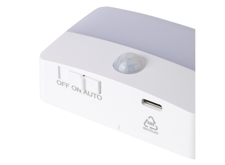 Luce ricaricabile con sensore in ABS Ari FullGadgets.com