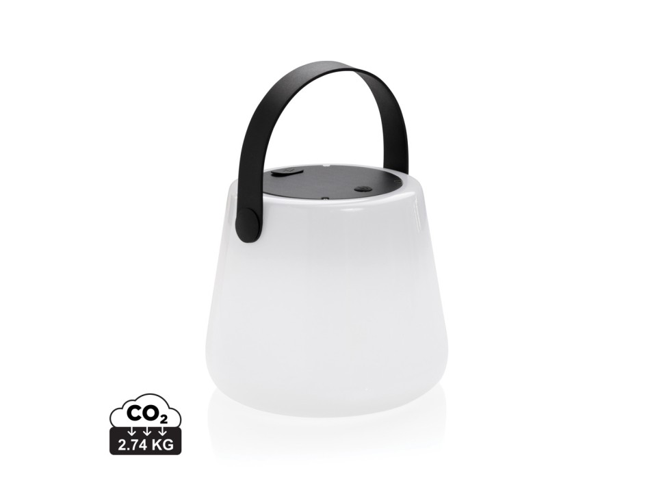 Luce USB ricaricabile SolarGlow in plastica riciclata RCS FullGadgets.com