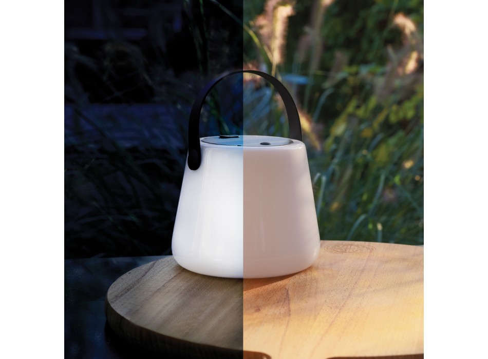 Luce USB ricaricabile SolarGlow in plastica riciclata RCS FullGadgets.com