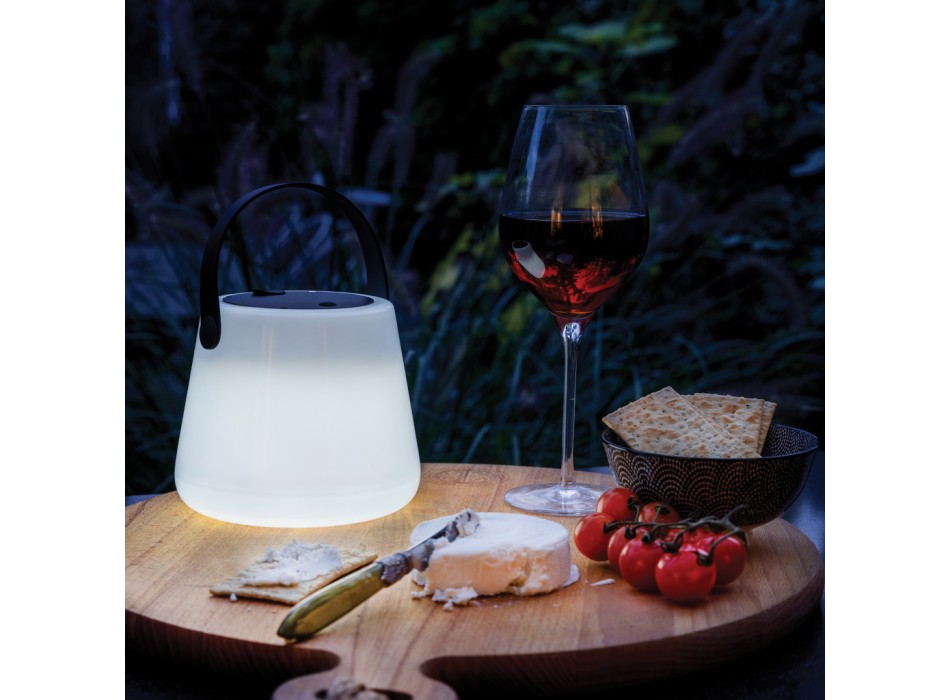 Luce USB ricaricabile SolarGlow in plastica riciclata RCS FullGadgets.com