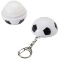 Lucidalabbra alla vaniglia a forma di pallone da calcio con fattore di protezione solare 15 e portachiavi Rami
