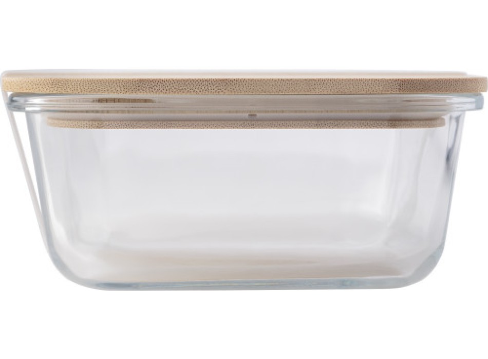 Lunch box, coperchio in bambù, in vetro Nicole FullGadgets.com