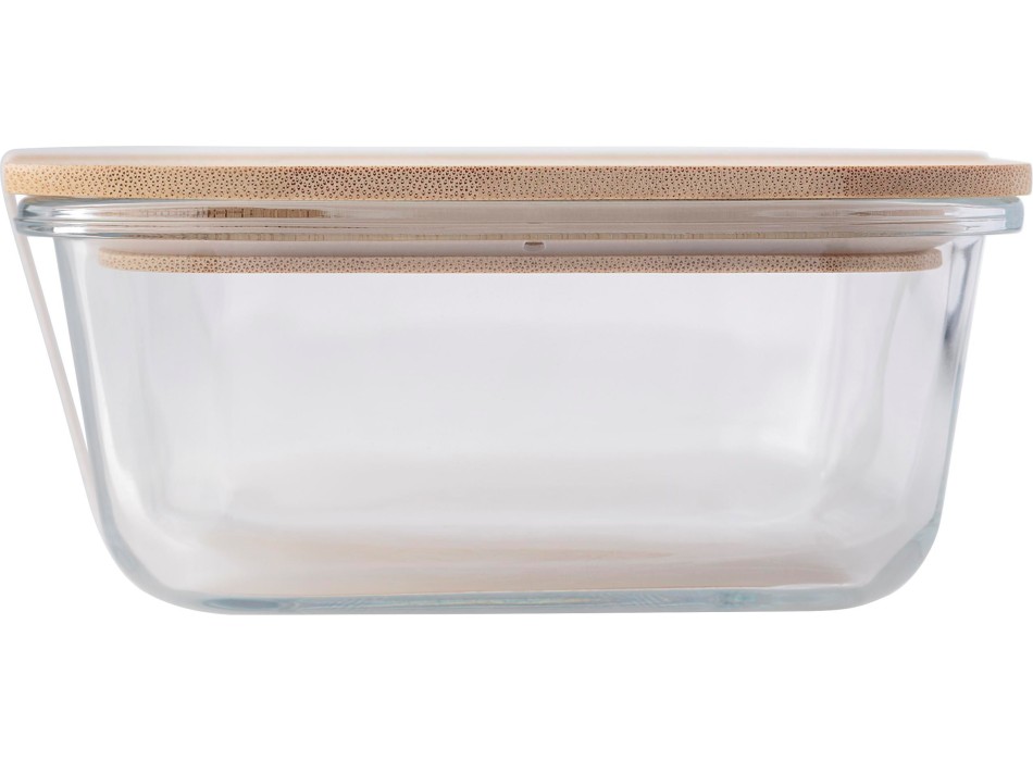Lunch box, coperchio in bambù, in vetro Nicole FullGadgets.com
