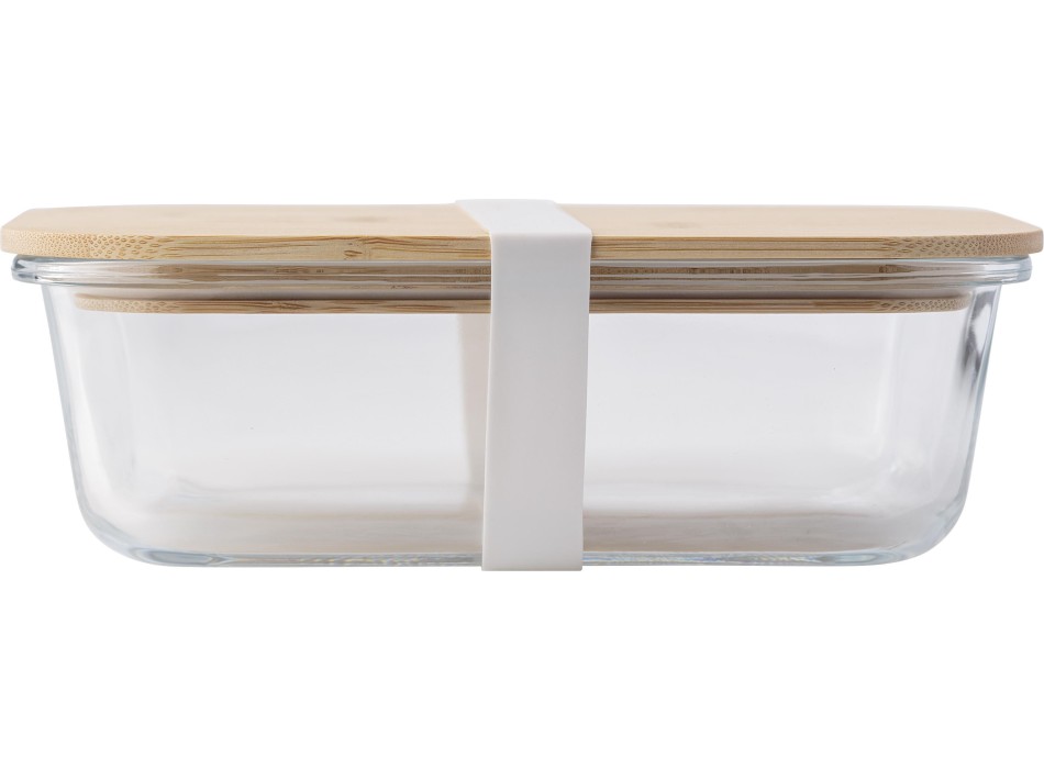 Lunch box, coperchio in bambù, in vetro Nicole FullGadgets.com