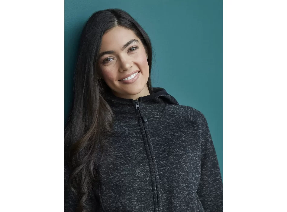 Lux Hooded Knit Fleece Jacket FullGadgets.com