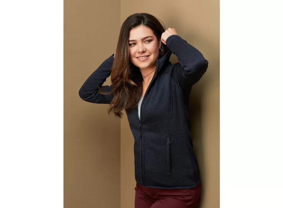 Lux Hooded Knit Fleece Jacket FullGadgets.com