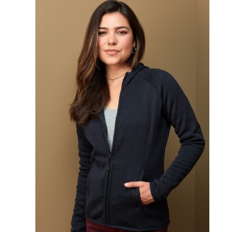 Lux Hooded Knit Fleece Jacket FullGadgets.com