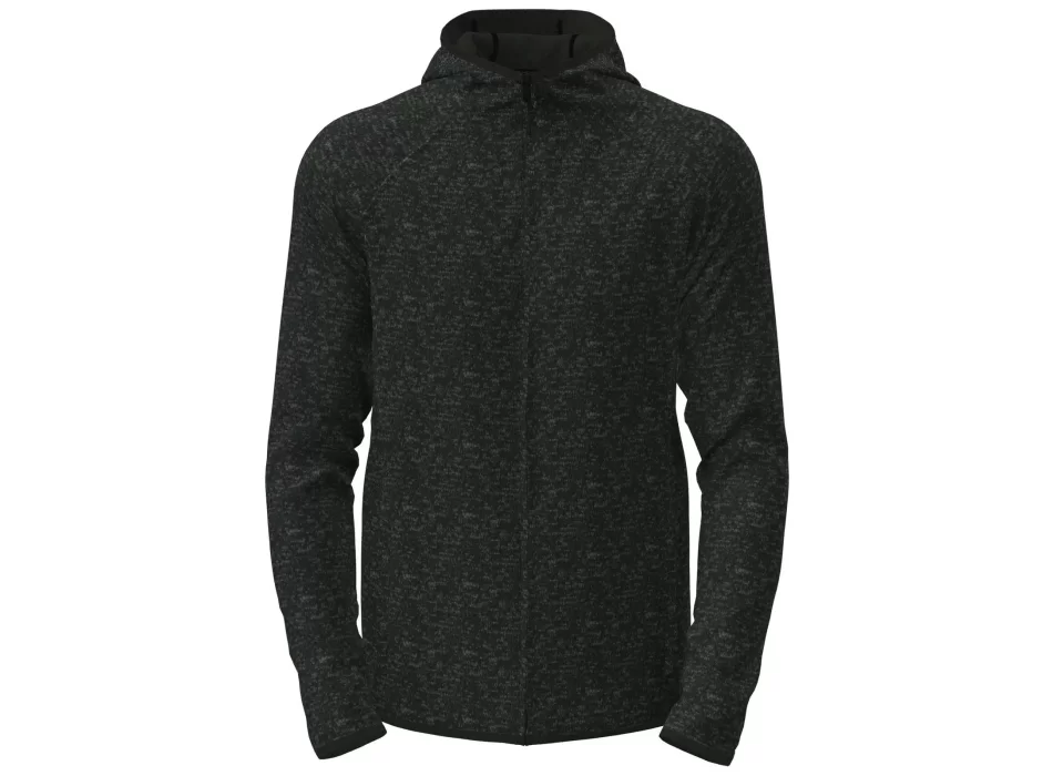Lux Hooded Knit Fleece Jacket FullGadgets.com