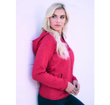 Lux Hooded Knit Fleece Jacket FullGadgets.com