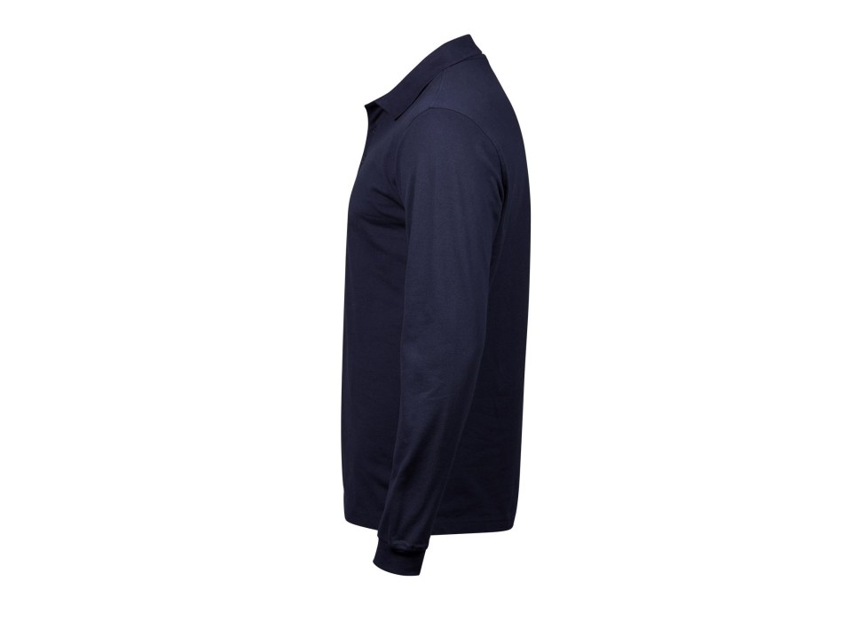 Luxury Stretch Long Sleeve Polo FullGadgets.com