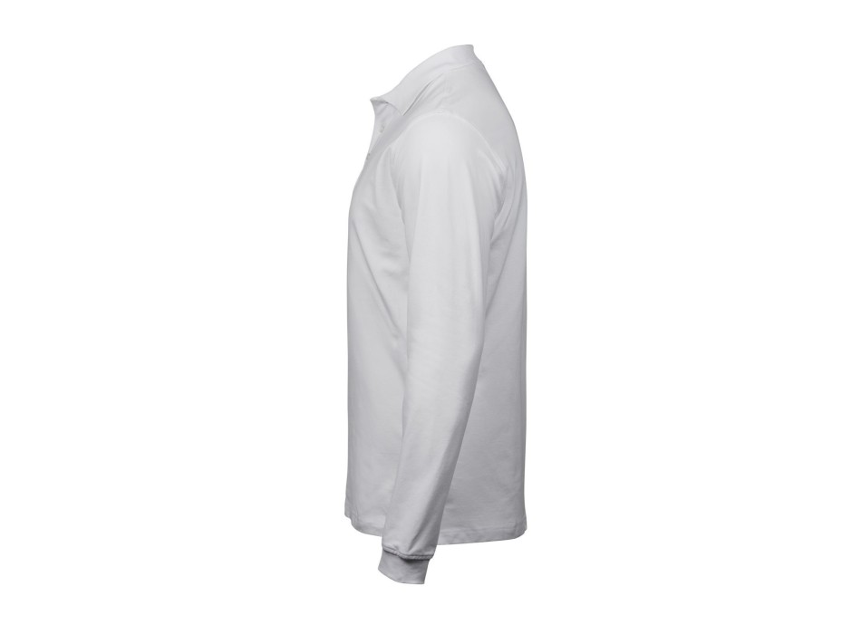 Luxury Stretch Long Sleeve Polo FullGadgets.com