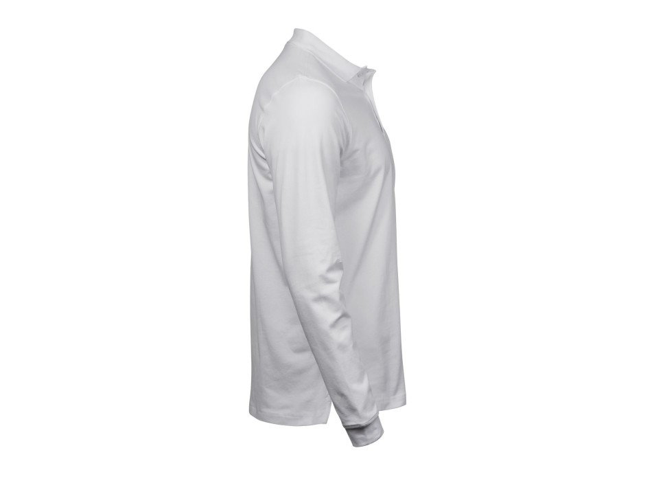 Luxury Stretch Long Sleeve Polo FullGadgets.com
