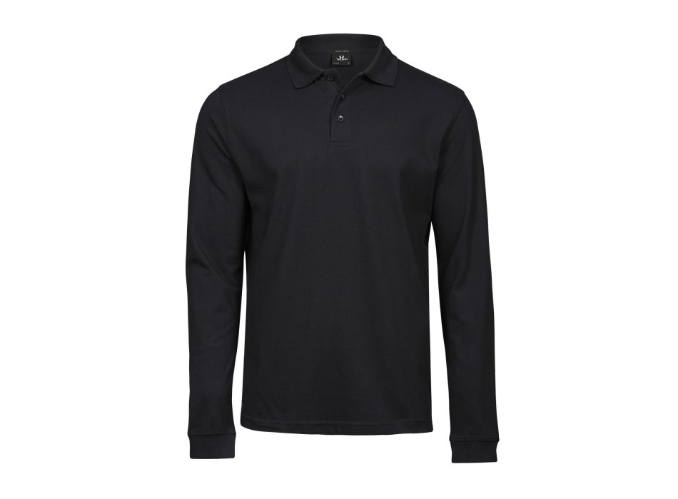 Luxury Stretch Long Sleeve Polo FullGadgets.com