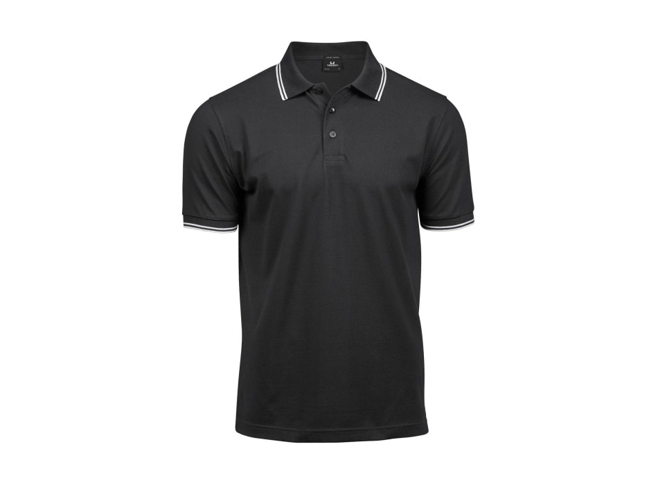 Luxury Stripe Stretch Polo FullGadgets.com